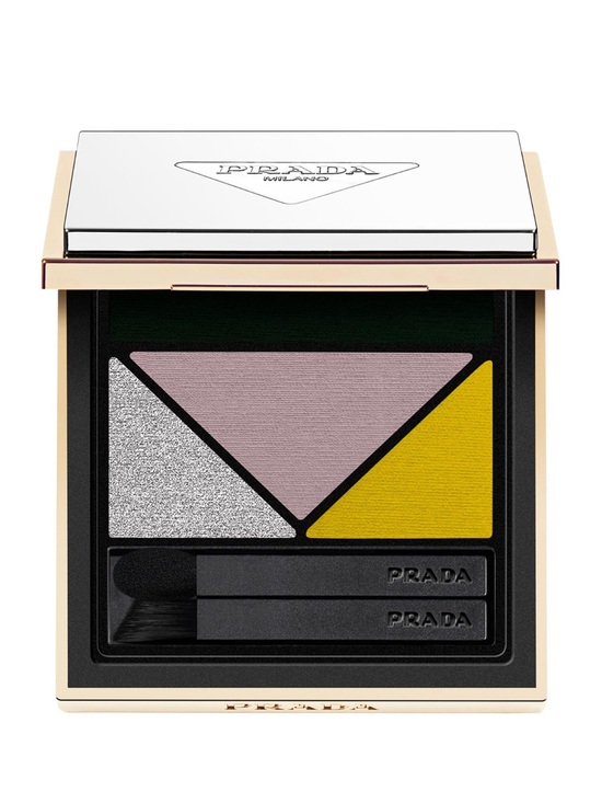 Prada Other - PRADA Dimensions Eyeshadow Trio in 02 Profusion (Yellow, Silver, Lilac, Black)